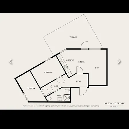 Bright & Spacious 3 Bedroom In Fyllingsdalen, Vestlundveien 24 F, West 아파트